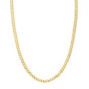 14K Yellow Gold 4.95 mm Cuban Chain w/ Lobster Clasp - 24 in.