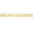 14K Yellow Gold 4.95 mm Cuban Chain w/ Lobster Clasp - 8.5 in.