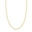 14K Yellow Gold 4 mm Bead Chain w/ Lobster Clasp - 24 in.