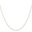 14K Yellow Gold .4 mm Carded Cable Rope Chain - 13 in.