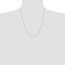 14K Yellow Gold .4 mm Carded Cable Rope Chain - 22 in.