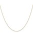 14K Yellow Gold .4 mm Carded Cable Rope Chain - 24 in.