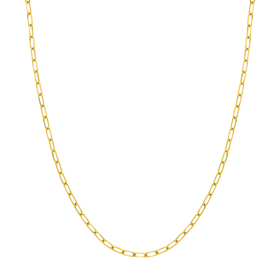 14K Yellow Gold 4 mm Forzentina Chain w/ Lobster Clasp - 30 in.