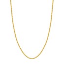 14K Yellow Gold 4 mm Rope Chain w/ Lobster Clasp - 20 in.