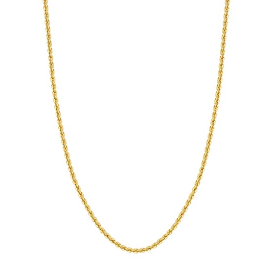 14K Yellow Gold 4 mm Rope Chain w/ Lobster Clasp - 20 in.