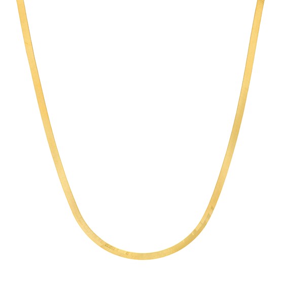14K Yellow Gold 5.1 mm Herringbone Chain - 18 in. 14K Yellow Gold 5.1 mm Herringbone Chain - 18 in.