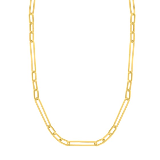 14K Yellow Gold 5.1 mm Link Chain w/ Lobster Clasp - 20 in. 14K Yellow Gold 5.1 mm Link Chain w/ Lobster Clasp - 20 in.