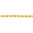 14K Yellow Gold 5.1 mm Rope Chain w/ Lobster Clasp - 8.5 in.