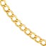 14K Yellow Gold 5.2 mm Diamond Cut Curb Chain -24 in.
