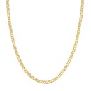 14K Yellow Gold 5.2 mm Rolo Chain w/ Pear Shape Clasp - 20 in.