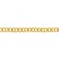 14K Yellow Gold 5.35 mm Curb Chain w/ Lobster Clasp - 8.5 in.