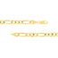 14K Yellow Gold 5.8 mm Figaro Chain w/ Lobster Clasp - 20 in.