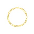 14K Yellow Gold 5.8mm Figaro Chain Bracelet - 8.5 in.