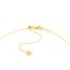 14K Yellow Gold 5 Dangle Mini Cross Choker - 16 in.