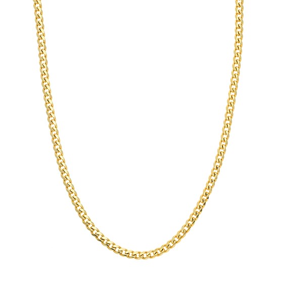 14K Yellow Gold 5 mm Cuban Chain w/ Lobster Clasp - 26 in.