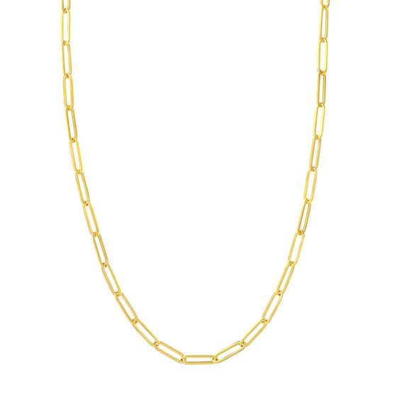 14K Yellow Gold 5 mm Forzentina Chain w/ Lobster Clasp - 18 in.