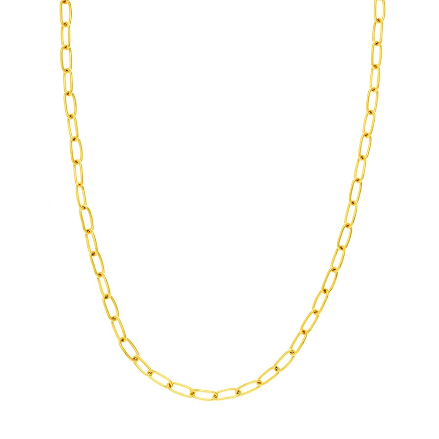14K Yellow Gold 5 mm Forzentina Chain w/ Lobster Clasp - 20 in.