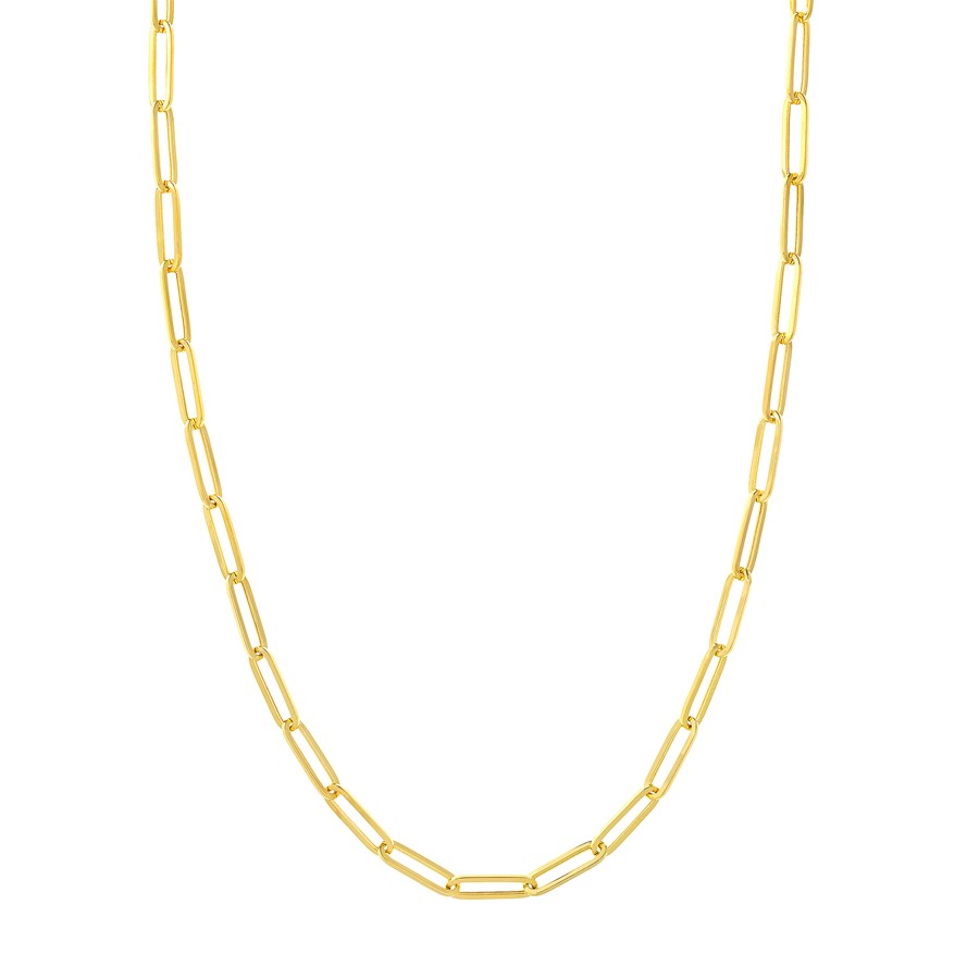 14K Yellow Gold 5 mm Forzentina Chain w/ Lobster Clasp - 24 in.
