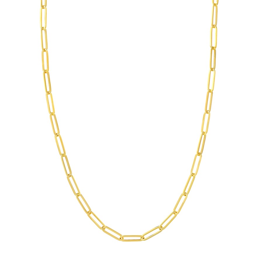14K Yellow Gold 5 mm Forzentina Chain w/ Lobster Clasp - 30 in.