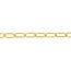 14K Yellow Gold 5 mm Forzentina Chain w/ Lobster Clasp - 7.5 in.