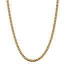 14k Yellow Gold 5 mm Solid Miami Cuban Chain - 22 in.