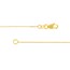 14K Yellow Gold .55mm Box Chain with Lobster Clasp - 18 in.