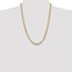 14K Yellow Gold 6.25mm Semi-Solid Anchor Chain - 24 in.