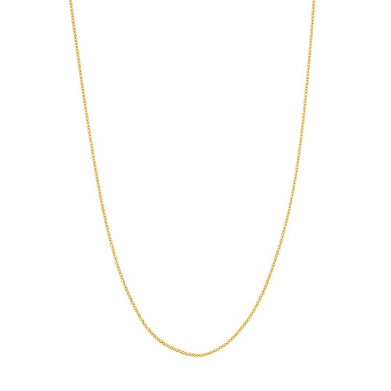 14K Yellow Gold .66mm Box Chain with Lobster Clasp - 20 in. 14K Yellow Gold .66mm Box Chain with Lobster Clasp - 20 in.