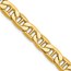 14K Yellow Gold 7.0mm Semi-Solid Anchor Chain - 24 in.