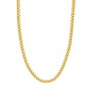 14K Yellow Gold 7.3 mm Cuban Chain w/ Lobster Clasp - 24 in.
