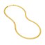 14K Yellow Gold 7.4 mm Curb Chain w/ Lobster Clasp - 22 in.