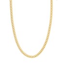 14K Yellow Gold 7.4 mm Curb Chain w/ Lobster Clasp - 30 in.