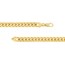 14K Yellow Gold 7.4 mm Curb Chain w/ Lobster Clasp - 8.5 in.