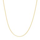 14K Yellow Gold .7 mm Cable Chain with Spring Ring - 16 in.