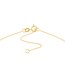 14K Yellow Gold .7mm Polished Cable Chain - 18 in.