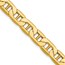 14K Yellow Gold 8.25mm Semi-Solid Anchor Chain - 20 in.