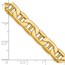 14K Yellow Gold 8.25mm Semi-Solid Anchor Chain - 24 in.