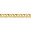 14k Yellow Gold 8.3 mm Solid Light Flat Cuban Chain - 24 in.