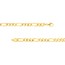 14K Yellow Gold 8.4 mm Figaro Chain w/ Lobster Clasp - 24 in.