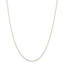 14k Yellow Gold .80 mm Diamond Cut Cable Chain - 22 in.
