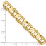 14K Yellow Gold 8mm Concave Anchor Chain - 22 in.