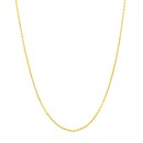 14K Yellow Gold .8mm D/C Cable Chain with Lobster Clasp - 18 in.
