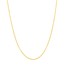 14K Yellow Gold .8mm D/C Cable Chain with Lobster Clasp - 18 in.