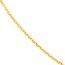 14K Yellow Gold .8mm D/C Cable Chain with Lobster Clasp - 18 in.