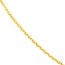 14K Yellow Gold .8mm D/C Cable Chain with Lobster Clasp - 18 in.