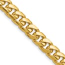 14K Yellow Gold 8mm Solid Miami Cuban Chain - 26 in.