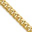 14K Yellow Gold 8mm Solid Miami Cuban Chain - 26 in.