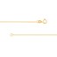 14K Yellow Gold .9 mm Tight Cable Chain - 16 in.