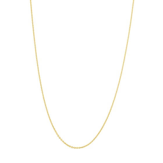 14K Yellow Gold .9mm Cable Chain with Lobster Clasp - 18 in. 14K Yellow Gold .9mm Cable Chain with Lobster Clasp - 18 in.