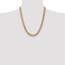 14K Yellow Gold 9mm Semi-Solid Curb Chain - 22 in.